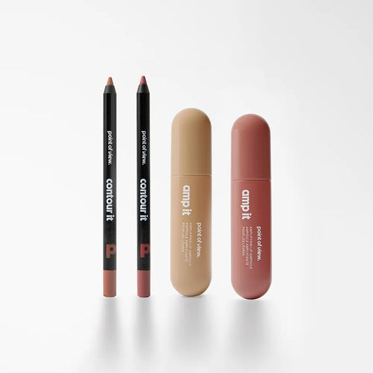 Amp (K)It by Point of View Beauty: Lip Liner + Gloss Bundle